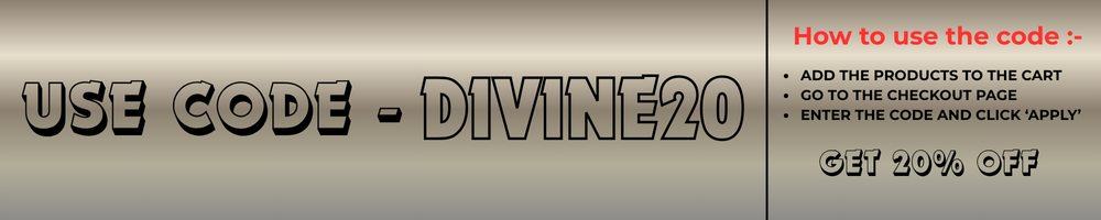 LIMITED OFFER - 20% OFF (DIVINE20)