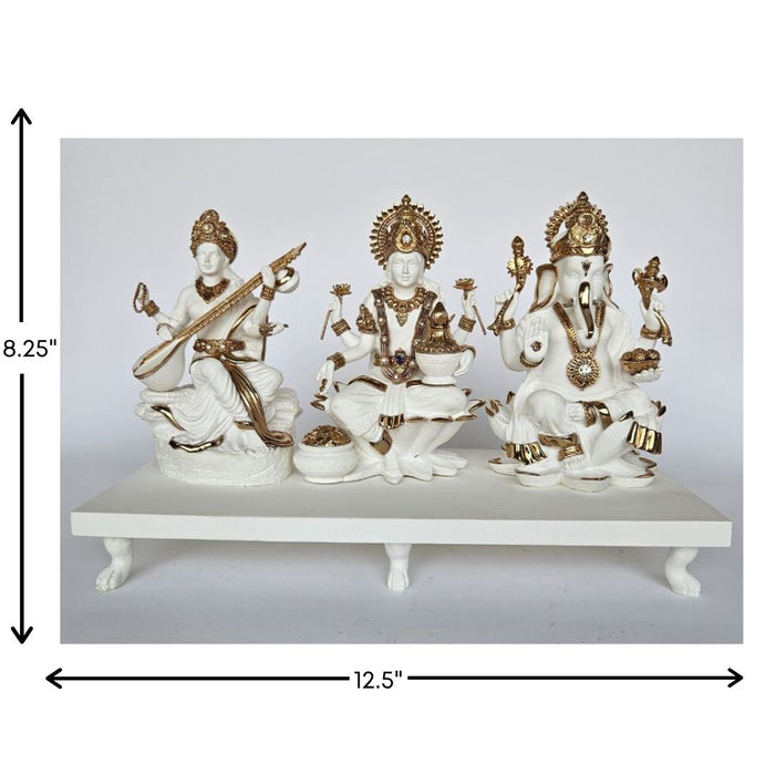 Laxmi,Ganesha & Saraswati (Medium)