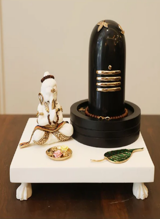 Ganesha with Shivling(Small)