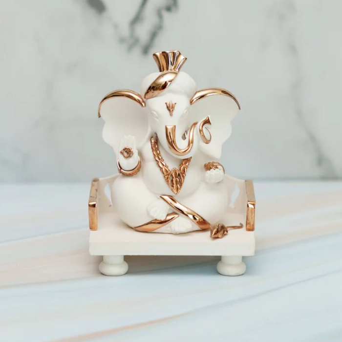 Pagdi Ganesha on Sofa(Small)