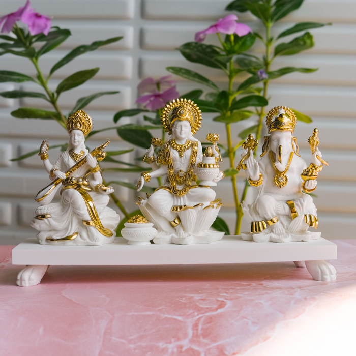 Laxmi,Ganesha & Saraswati(Small)