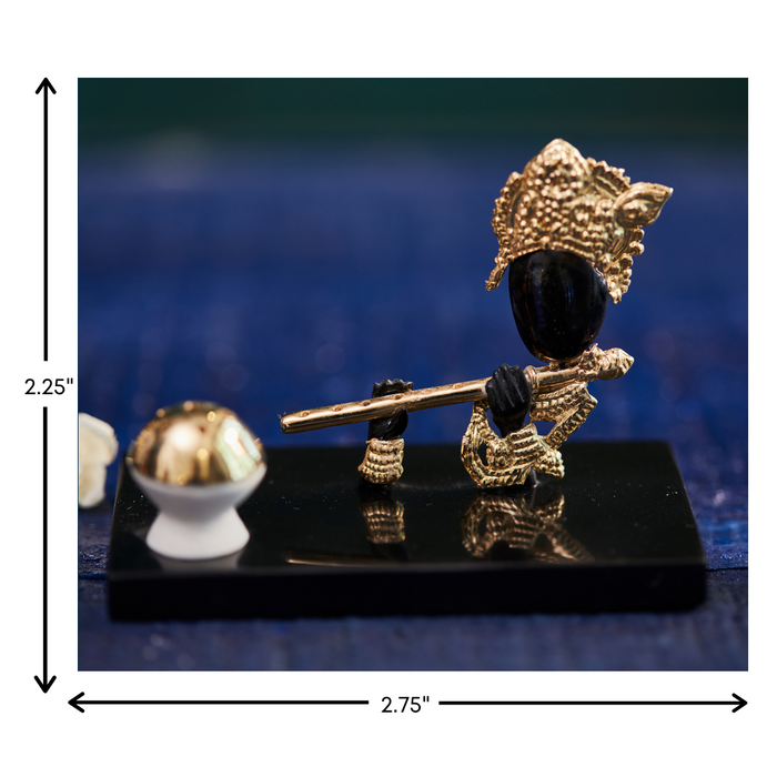 Agarbatti Stand (Krishna, black)