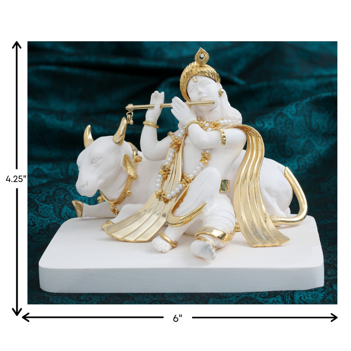 Krishna (with cow)
