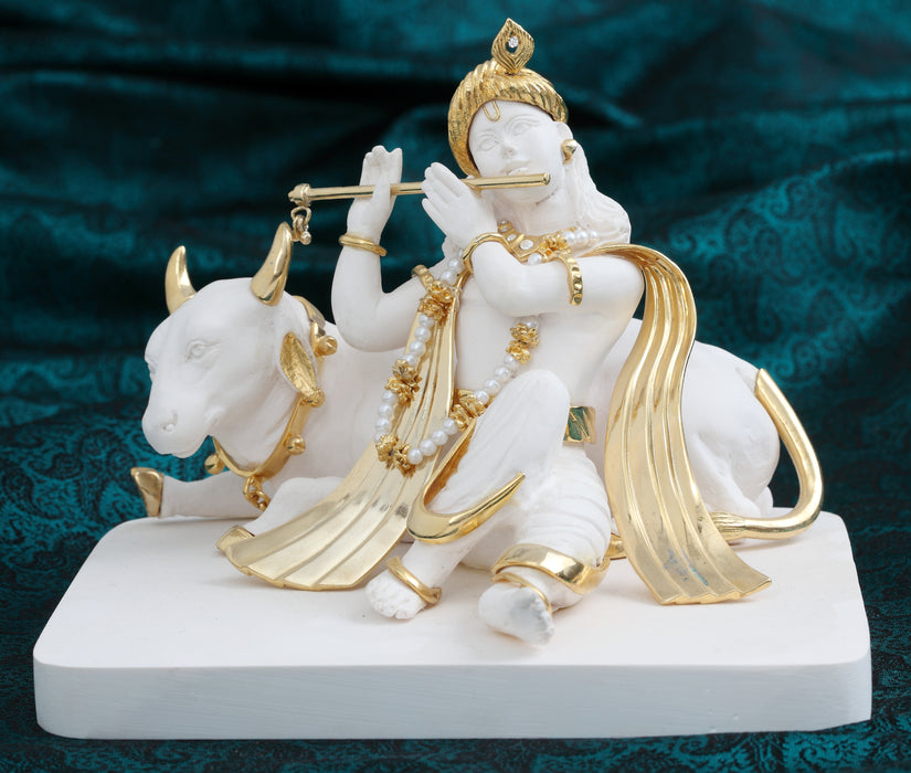 Krishna (with cow)