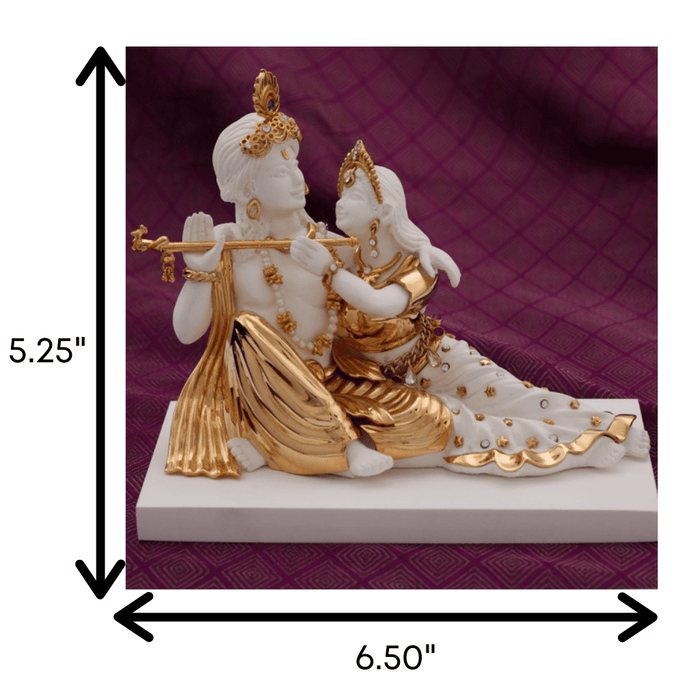 Radha & Krishna (sitting)