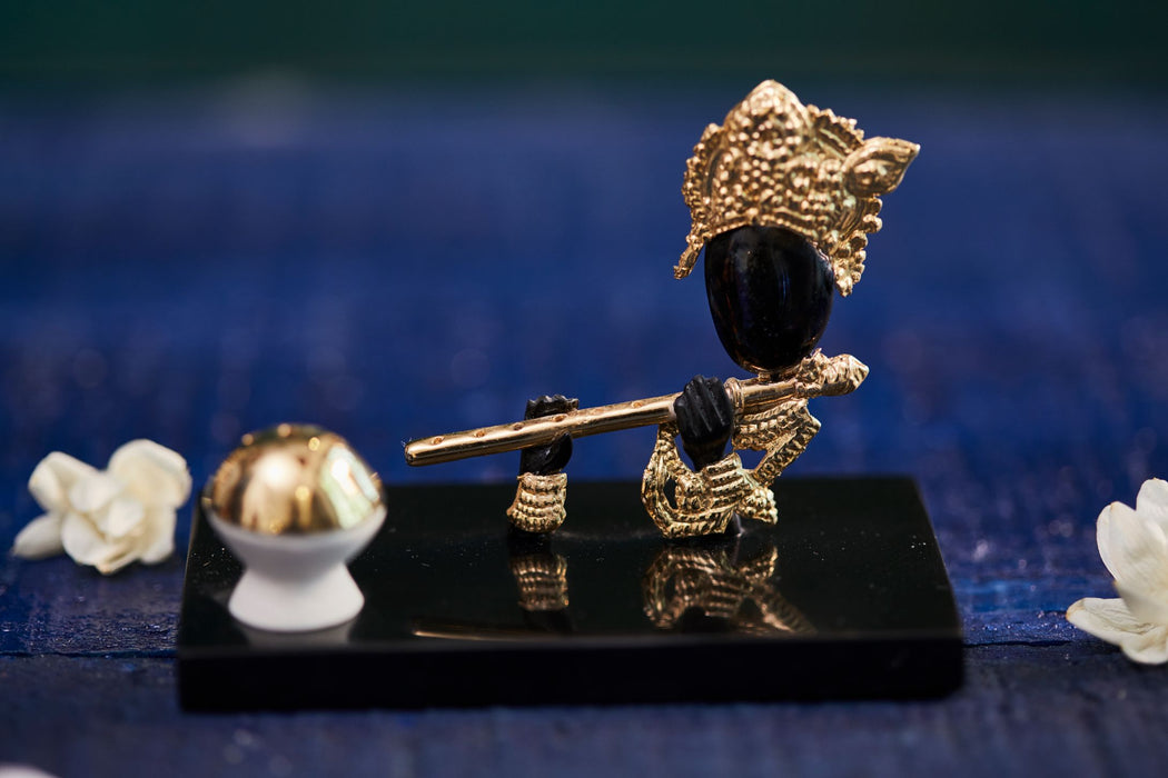 Agarbatti Stand (Krishna, black)