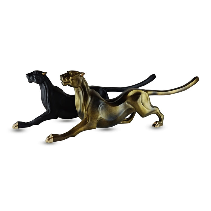 Bolt Panther (embellished with electro plated metal)