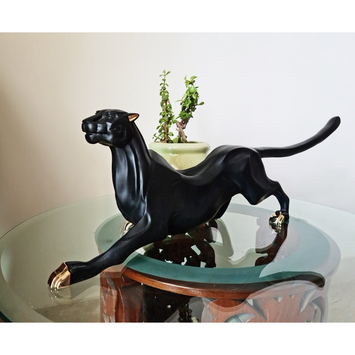 Bolt Panther (embellished with electro plated metal)
