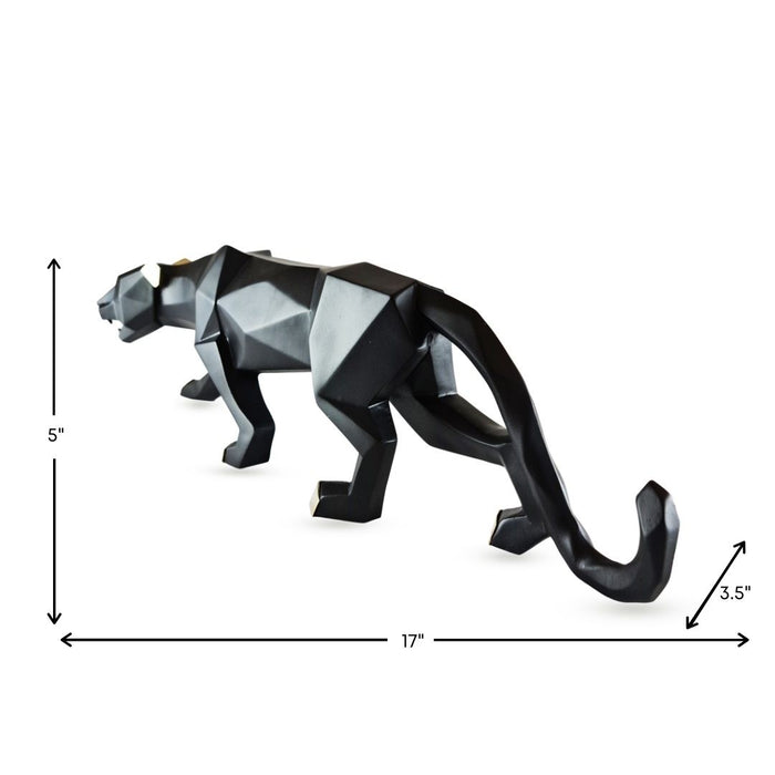 Future Panther (embellished with electro plated metal)