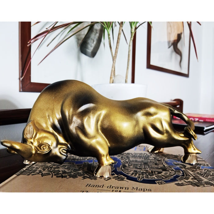 Toro Raging Bull (embellished with electro plated metal)