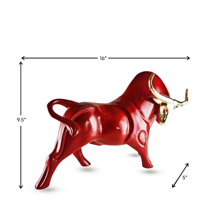 Toro Brava Bull (embellished with electro plated metal)