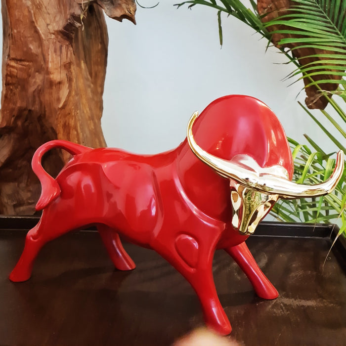 Toro Brava Bull (embellished with electro plated metal)