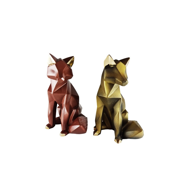 Future Fox (embellished with electro plated metal)