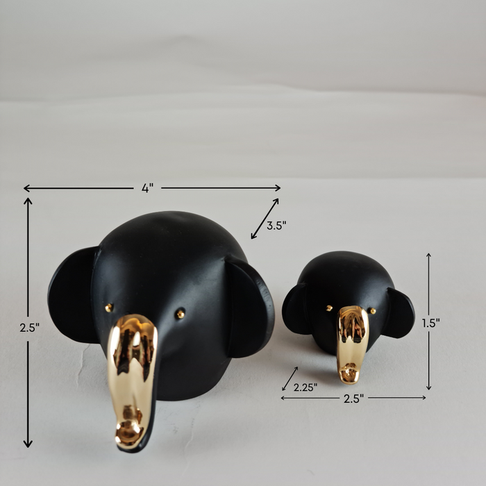 Little Jumbo Set (embellished with electro plated metal)