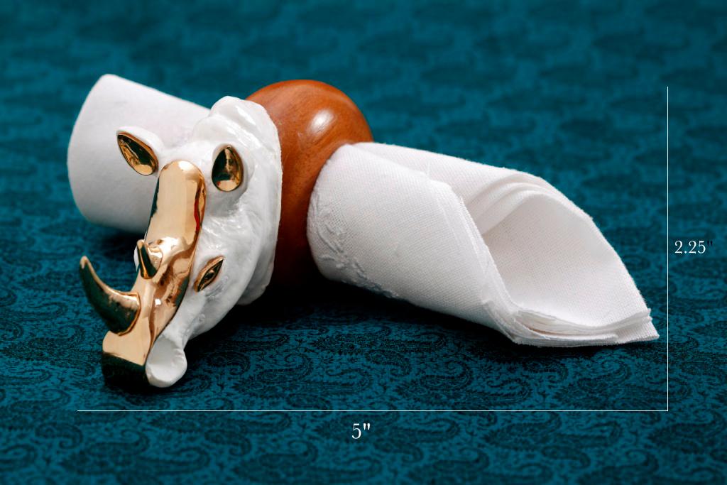Napkin Holder (Rhinoceros)