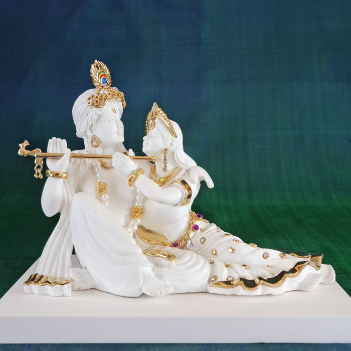 Minimal Radha Krishna (sitting)