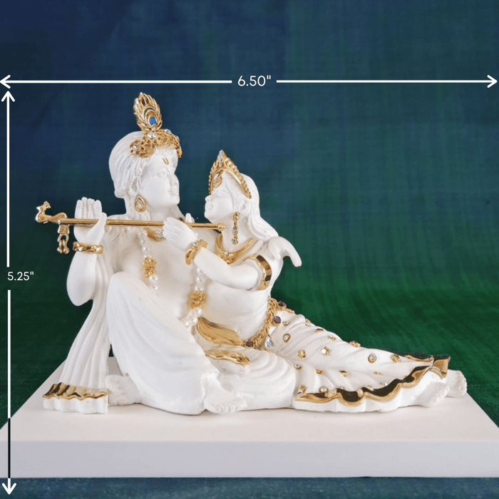 Minimal Radha Krishna (sitting)