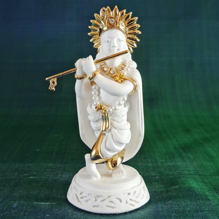 Minimal Krishna (with flute)