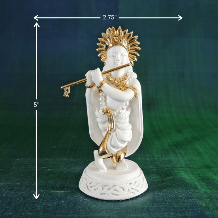Minimal Krishna (with flute)