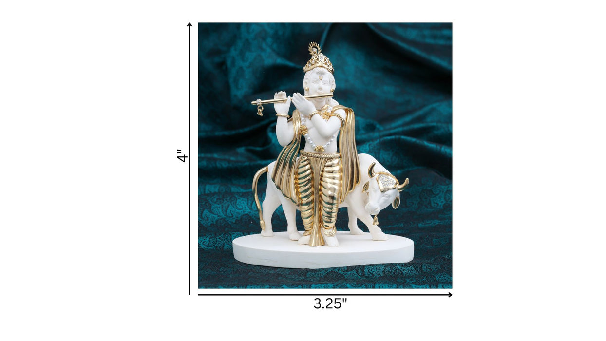 Krishna with Cow (standing)