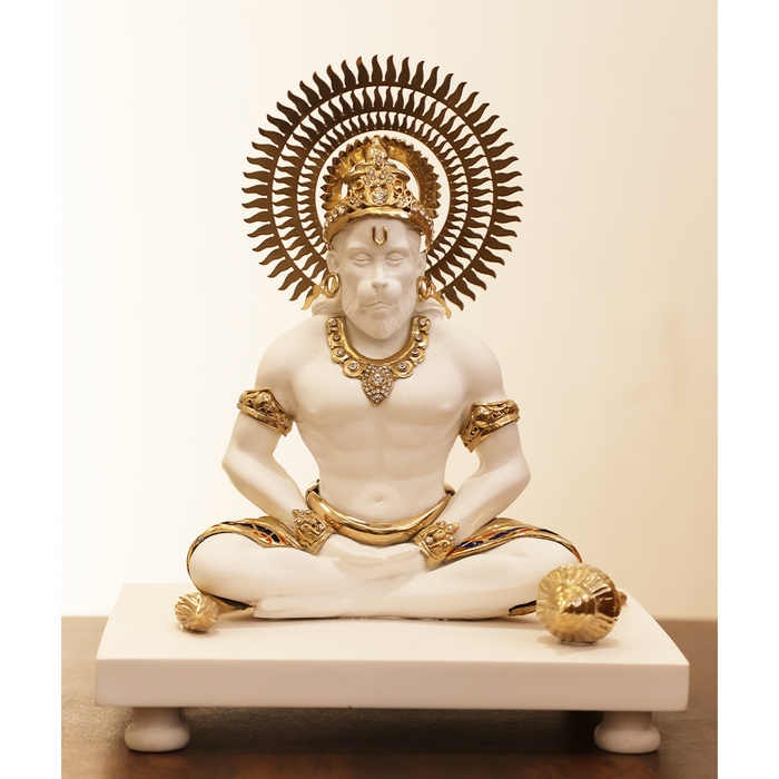 Meditating Hanuman ji