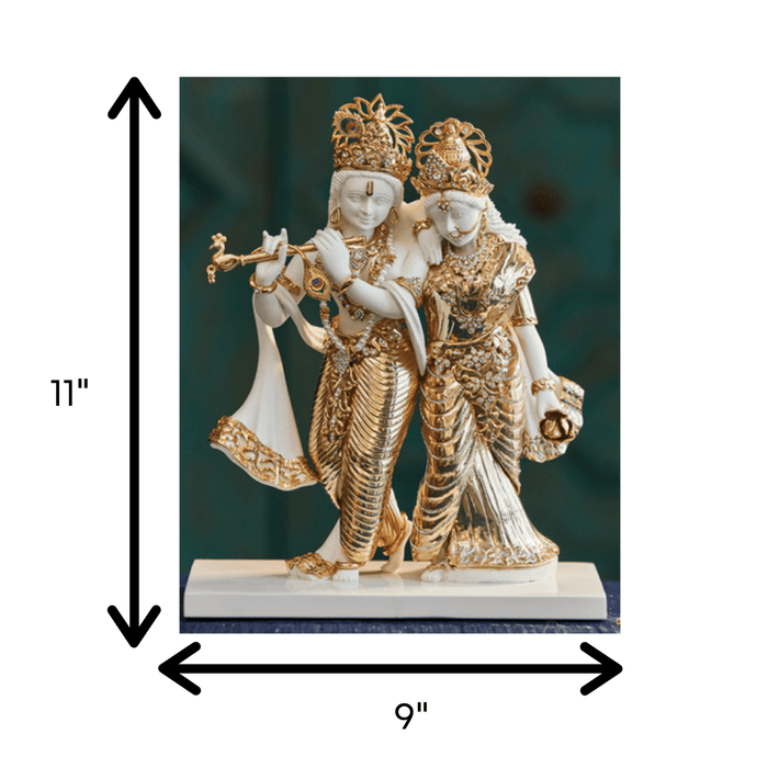 Radha & Krishna (large, standing)