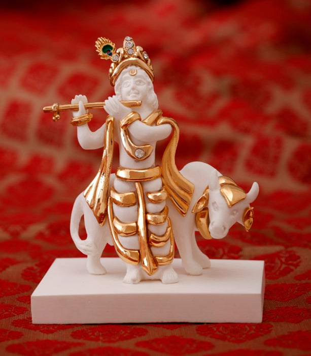 Krishna (with cow, small)