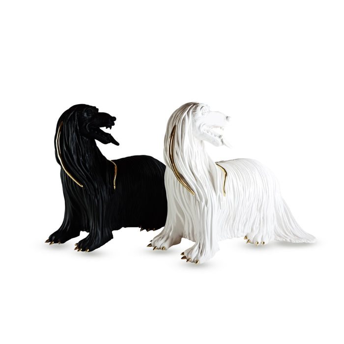 Lassie Afghan Hound (embellished with electro plated metal)