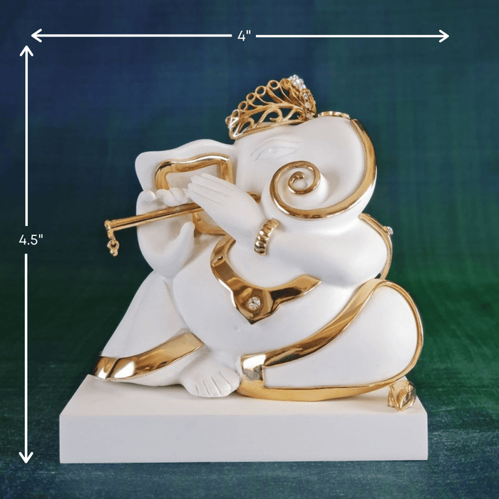 Minimal Ganesha (with flute)
